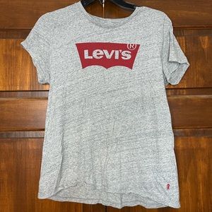 Levis Gray Women’s T-Shirt Medium